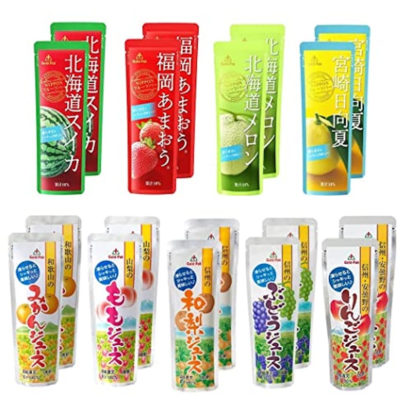 凍らせておいしい フルーツジュース アソートセット 1