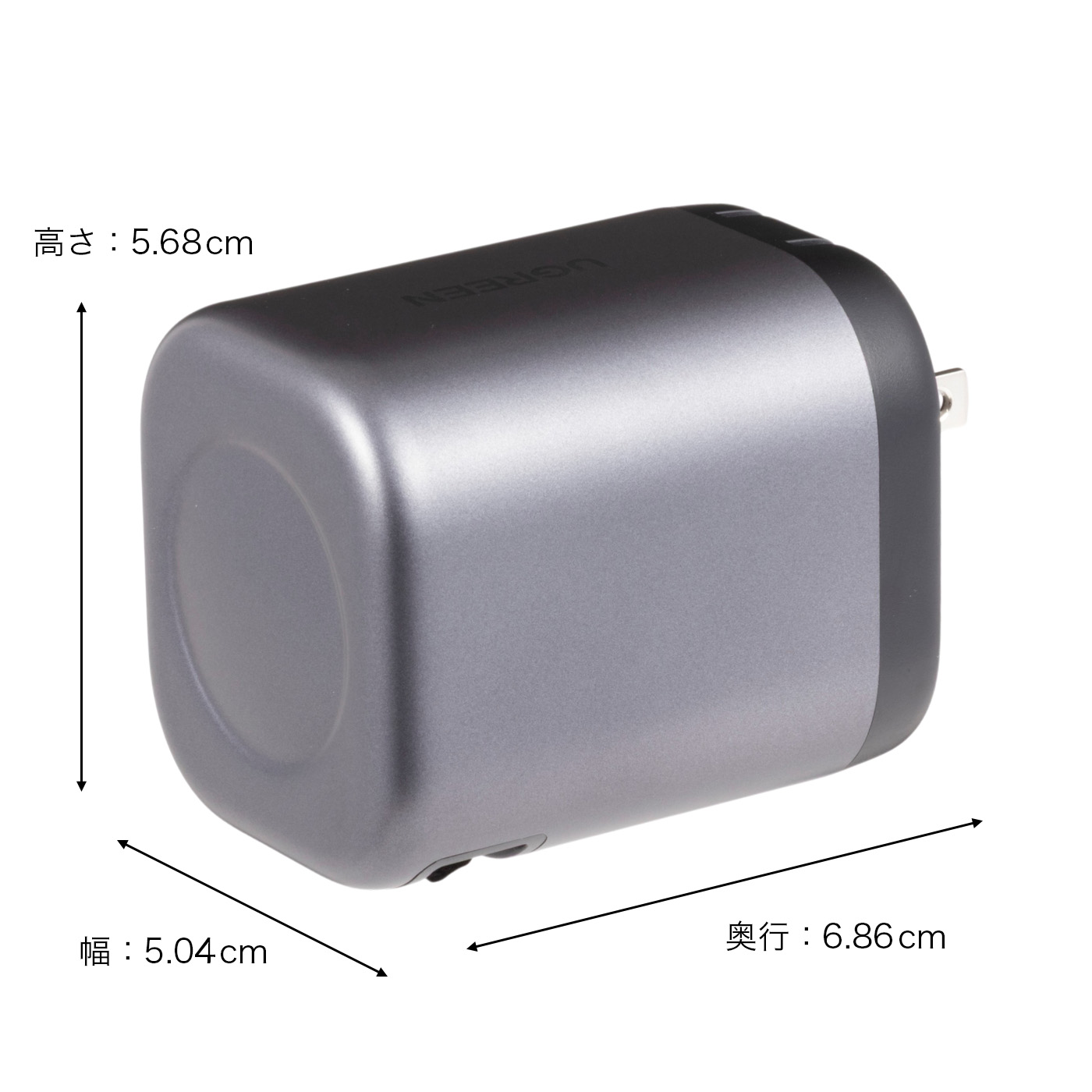 巻き取り式 USB-Cケーブル内蔵充電器 2