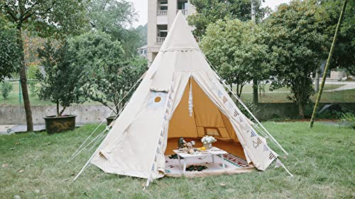 Canvas Teepee Tent 2