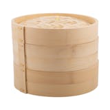 天然竹蒸し器 2段 21cm