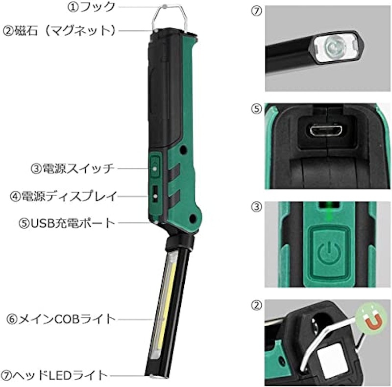 LED作業灯 3