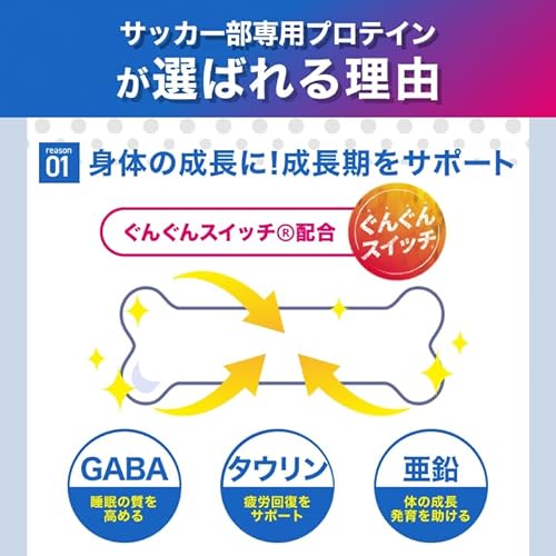サッカー部専用プロテイン 3