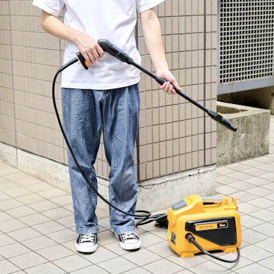 コードと水道の確保が必要な点に注意
