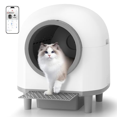 Amazon | Famree 猫 トイレ 自動トイレ 猫の足挟みゼロ 尿漏れ