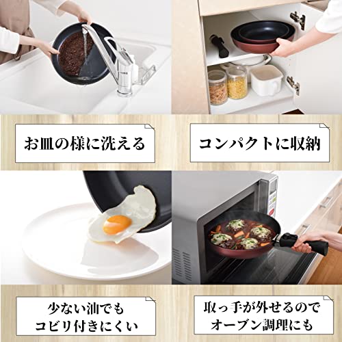 取っ手が外せるフライパン 2