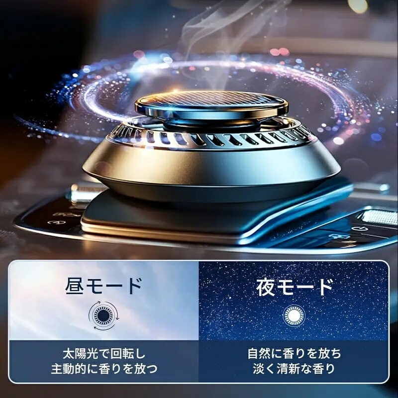 ソーラー回転式 アロマディフューザー 2