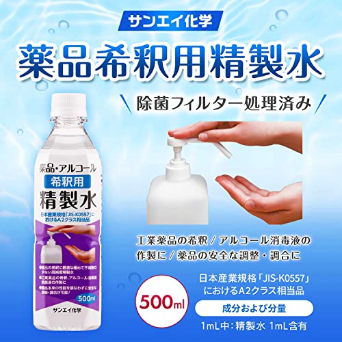 精製 トップ 水 化粧 水