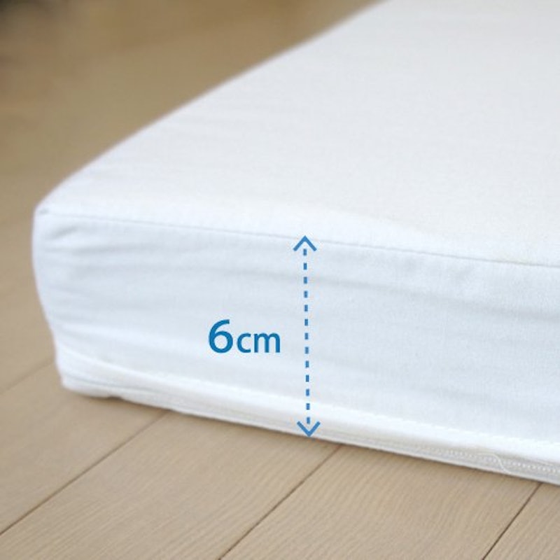 ダニの通過を防ぐ 6cm厚のしっかりマットレス 4