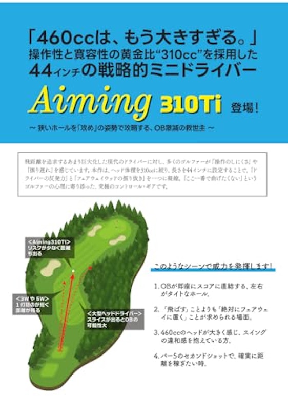 Aiming 310Ti ミニドライバー 3