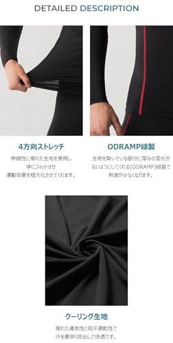 コンプレッションインナー 長袖 3