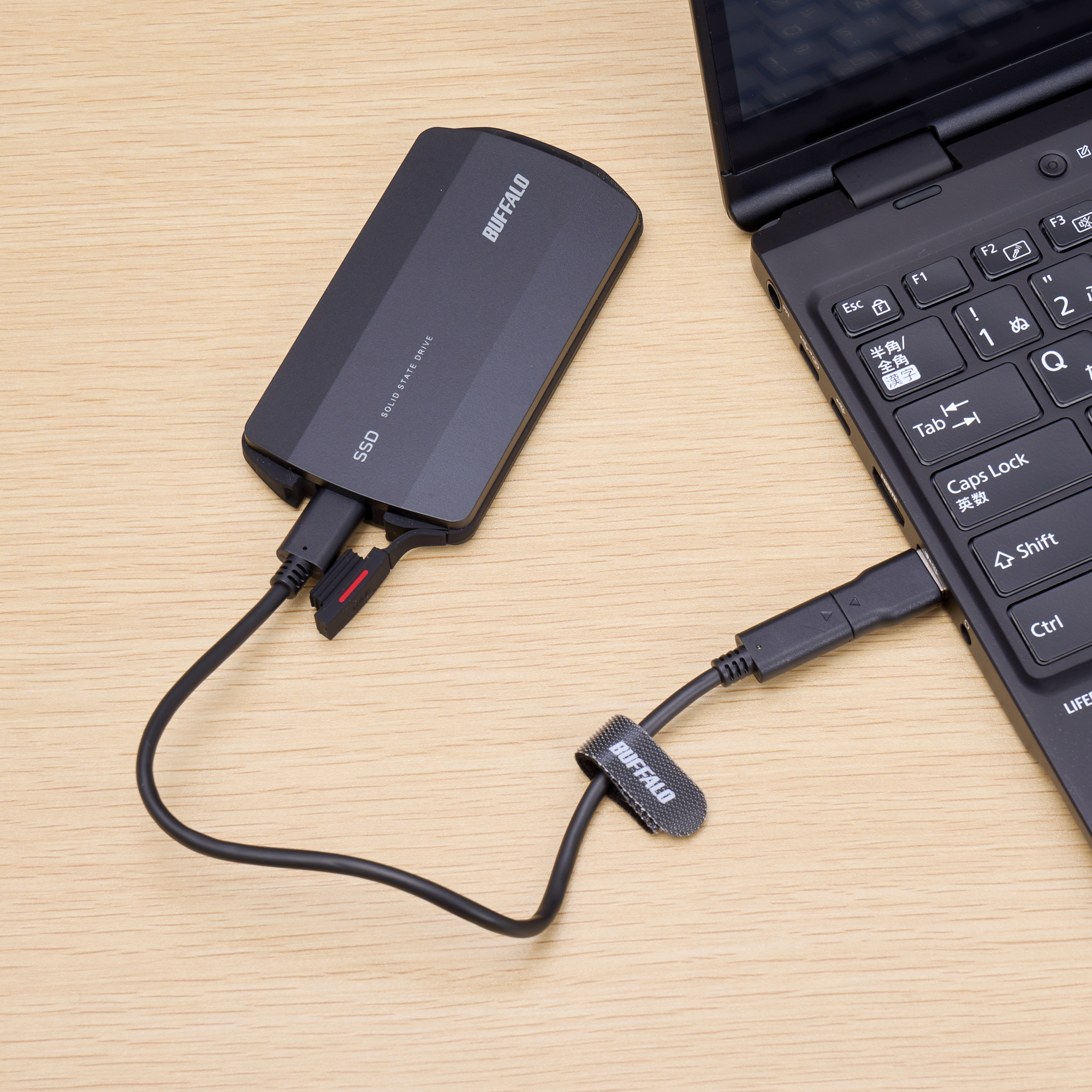 バッファロー 外付けSSD SSD-PHP1.0U3BA/Nの口コミ・評判は？実際に