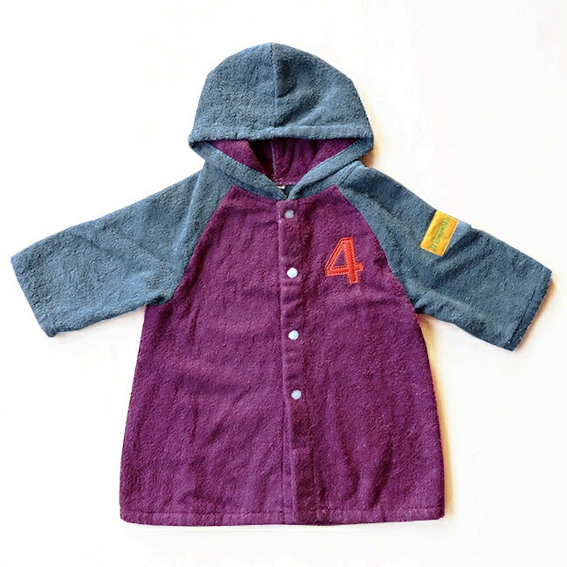 NUMBER-COLOR キッズバスローブ 15