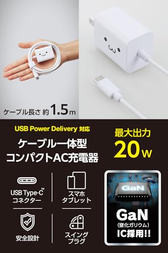 世界一番最小のガンACアダプター 37 x 41 x 42mm (65W) 世界初・世界最小クラスカードサイズの100W GaN ACアダプタ