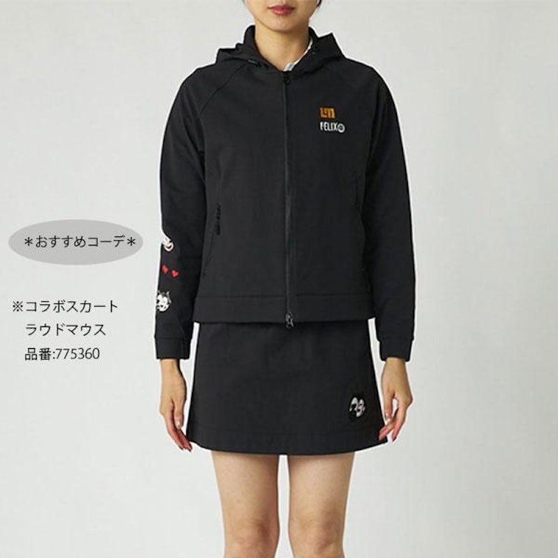LOUDMOUTH×FELIX コラボ ストレッチ裏起毛ブルゾン 2
