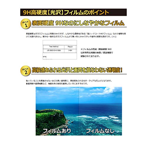 PDA工房 9H高硬度光沢 保護フィルム 4