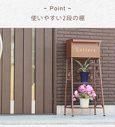 アンティーク調スタンドポスト 3