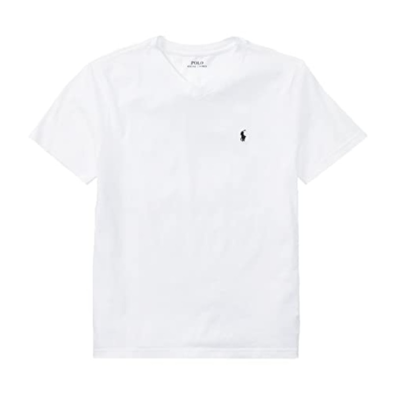 Vネック ポイント半袖Tシャツ 2