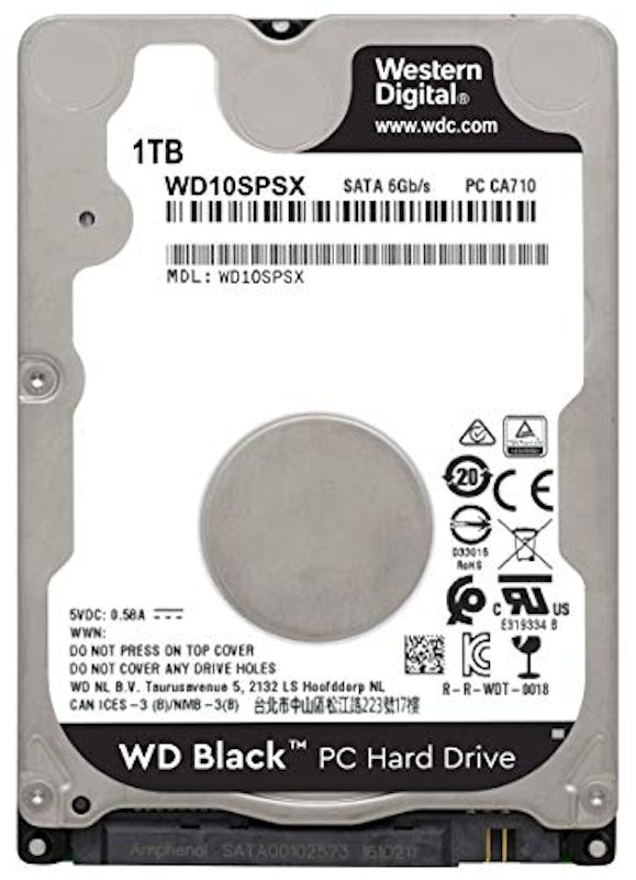 2.5インチHDD 2