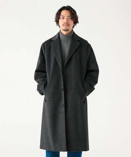 タスマニアウール チェスターコート 25FW 1