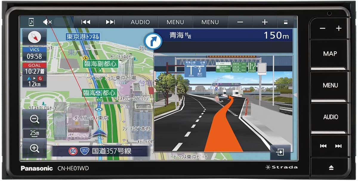 Panasonic☆Strada☆ナビカーナビ - カーナビ