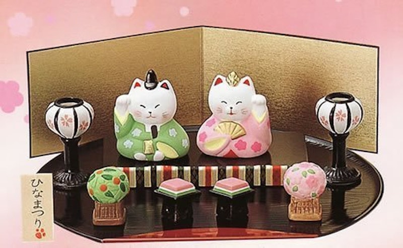 ねこのひな祭りセット 3