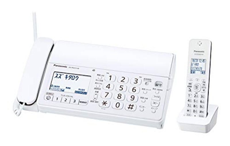 デジタルコードレス普通紙ファクス(子機1台付き) KX-PD215DL 1