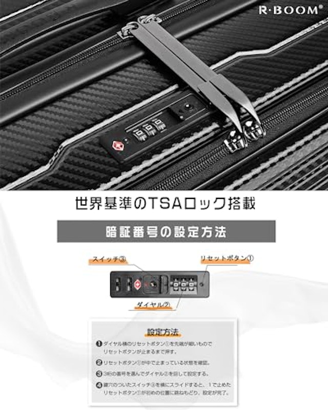 フロントオープンスーツケース 5