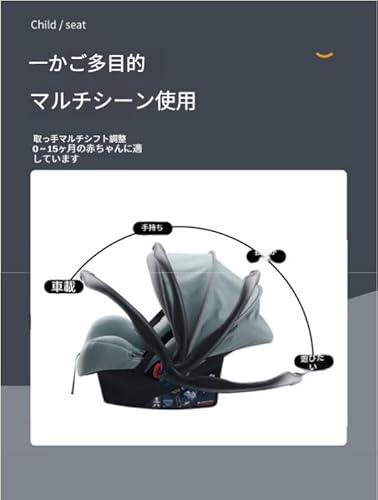 幼児キャリア型チャイルドシート グレードアップモデル 3