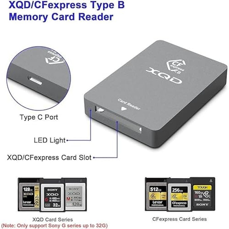 XQD/CFexpressタイプBカードリーダー 3