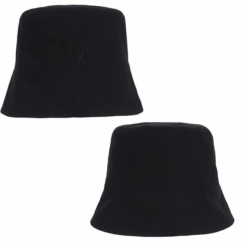 Stud drop over fit bucket hat 1