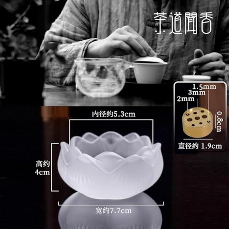 瑠璃製ミニ香炉 2