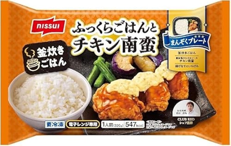 まんぞくプレート ふっくらごはんとチキン南蛮 1