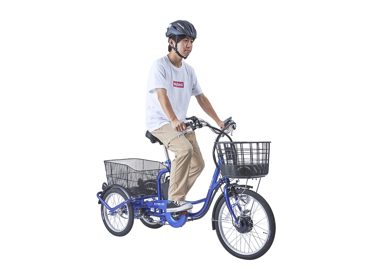 ミムゴ e-parton電動アシスト三輪自転車 BEPN20SBをレビュー ミムゴ e-parton電動アシスト三輪自転車 BEPN20SBをレビュー