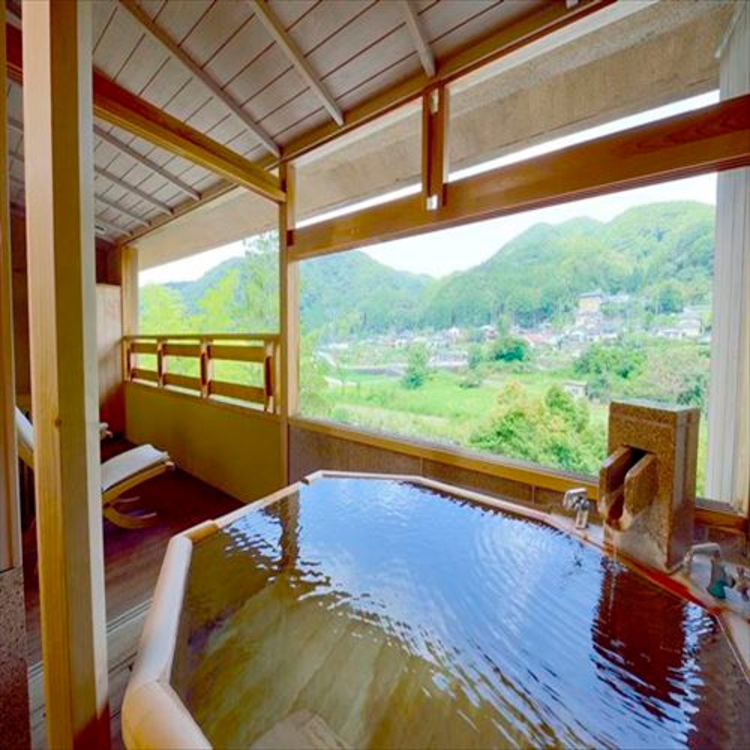 天然自家源泉 嵯峨沢館 3