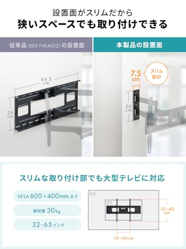 テレビ壁掛け金具  3