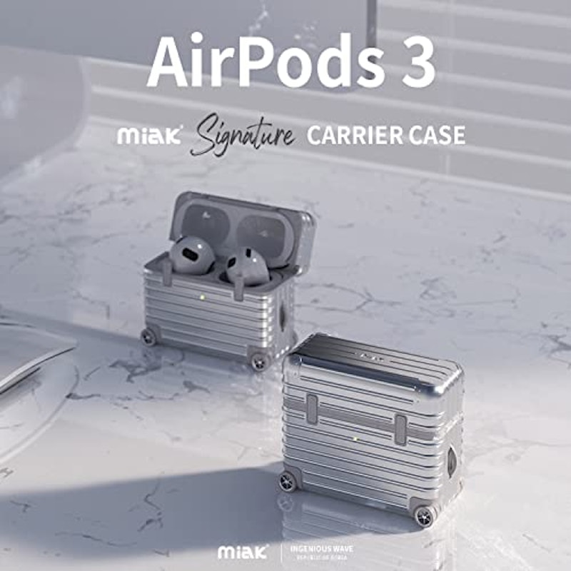miak AirPods 第3世代 キャリーケース ケースカバー 2