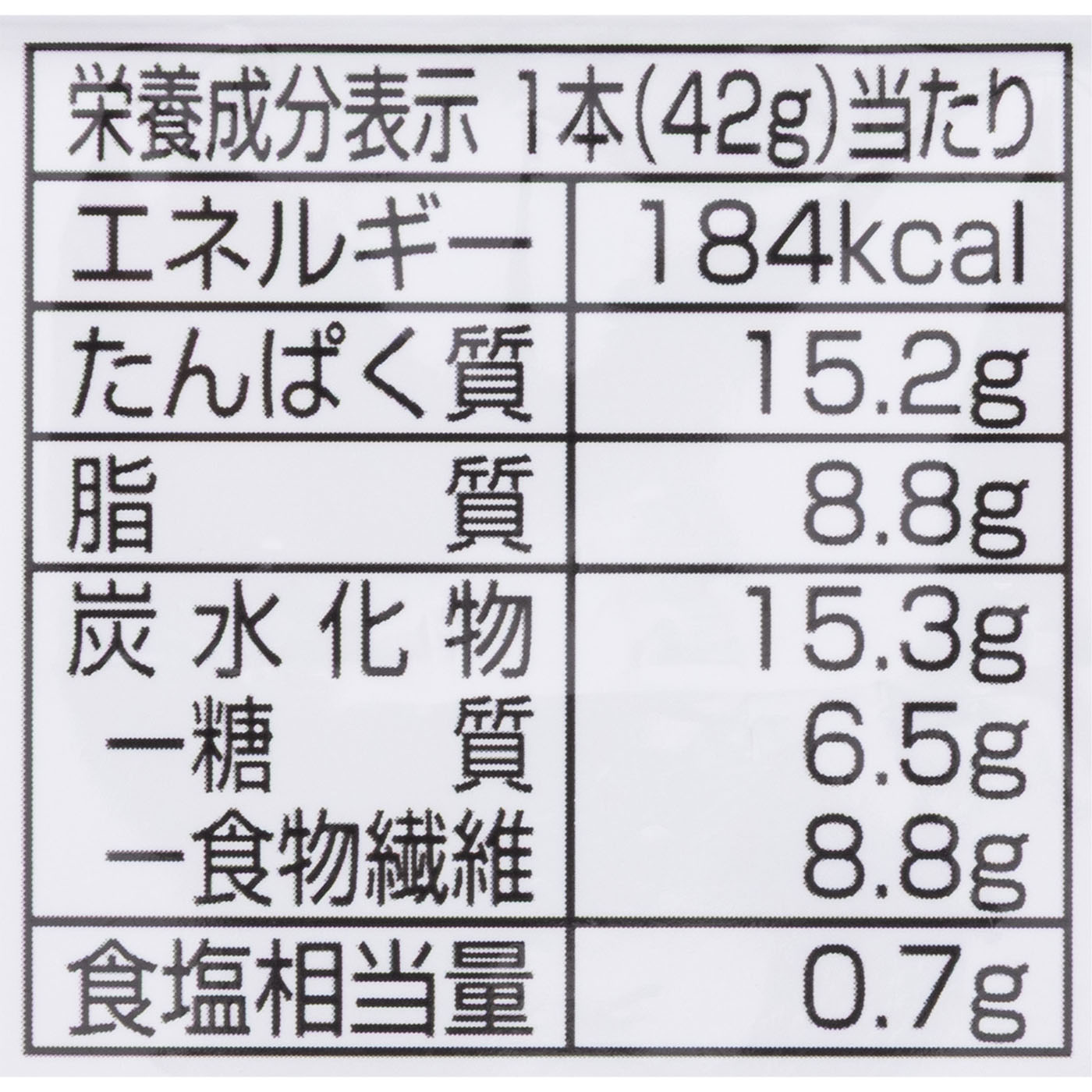  プロテインバー バニラ風味 4