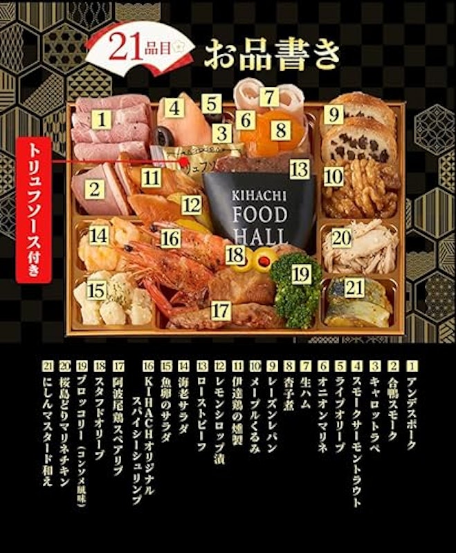 KIHACHI FOOD HALL オードブル&パフェアイス 5