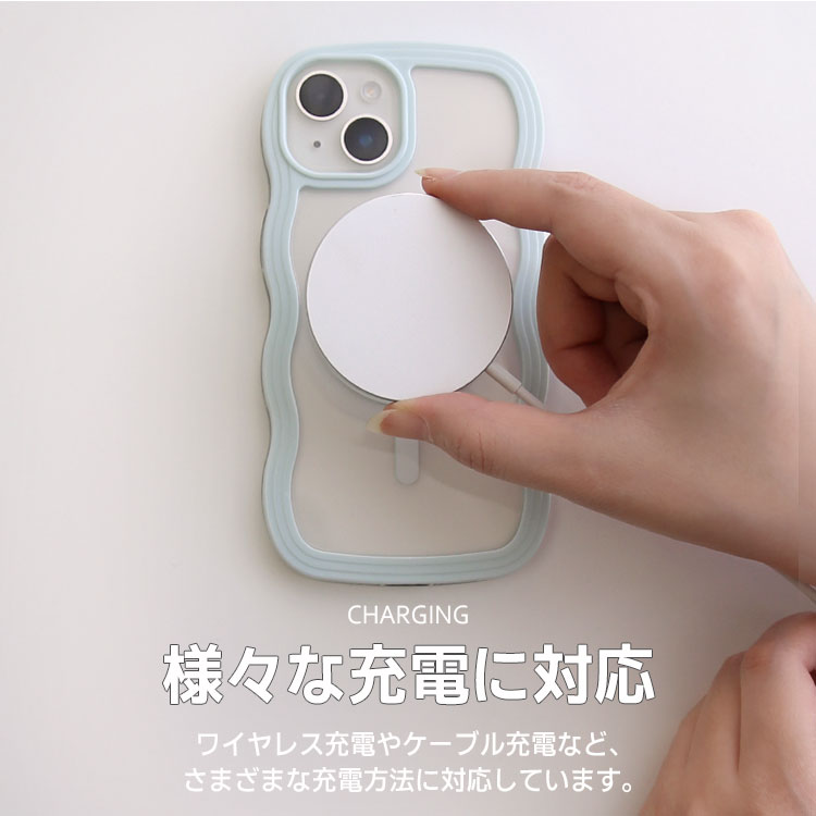 ウェーブデザイン iPhoneケース 12