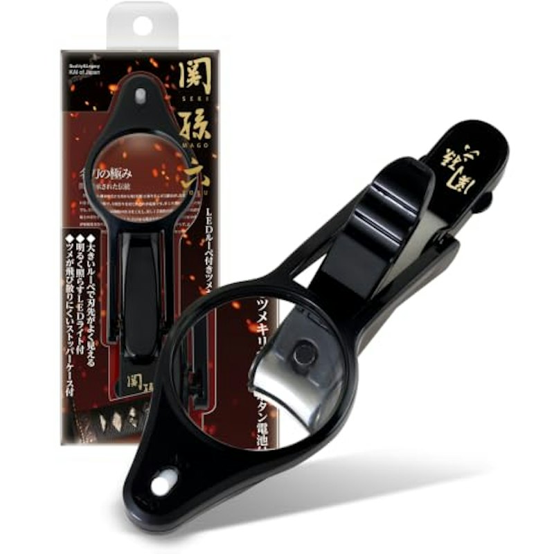 LEDルーペ付きツメキリ 1