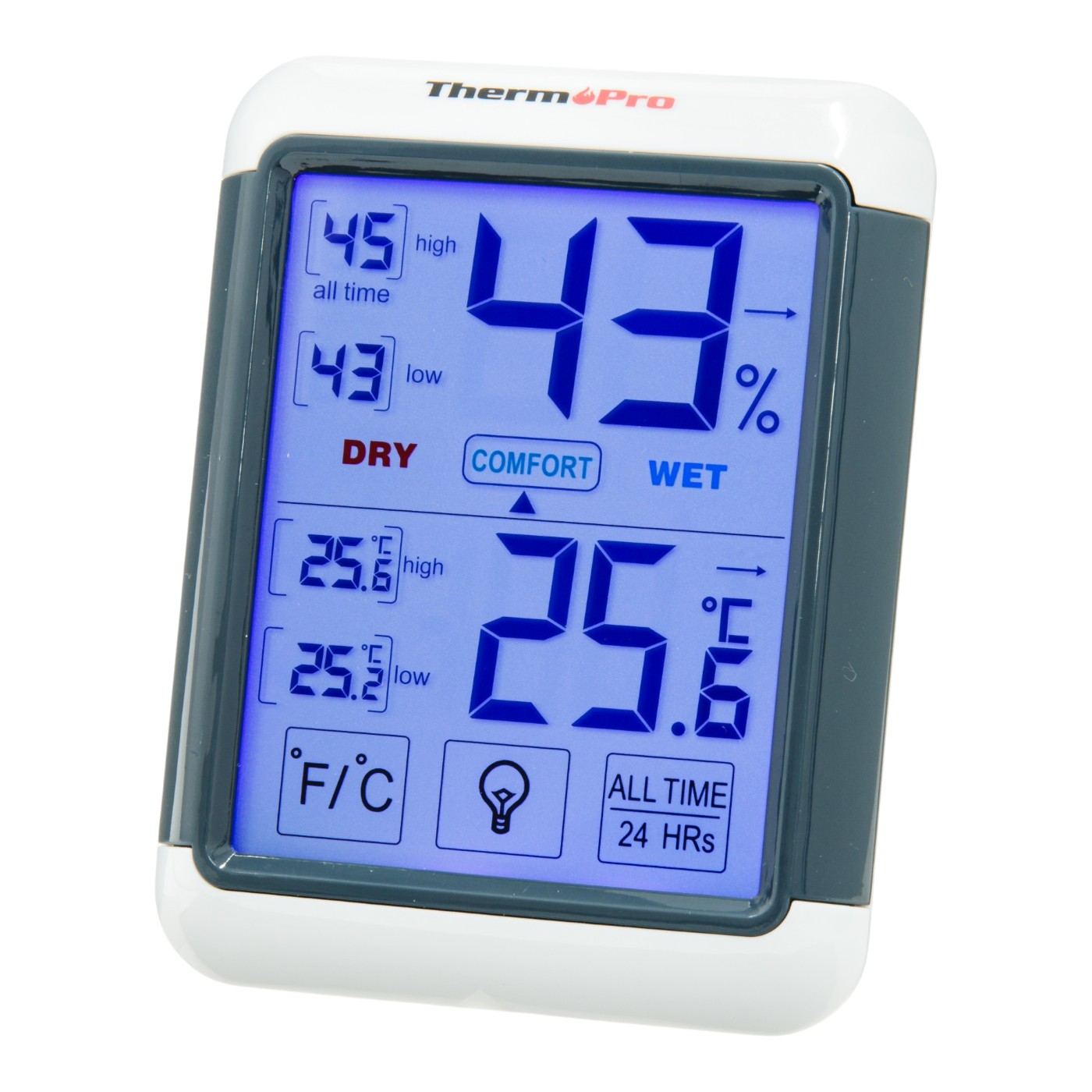 ThermoPro デジタル温湿度計 TP-55を検証レビュー！温度計・湿度計の選び方も紹介 1