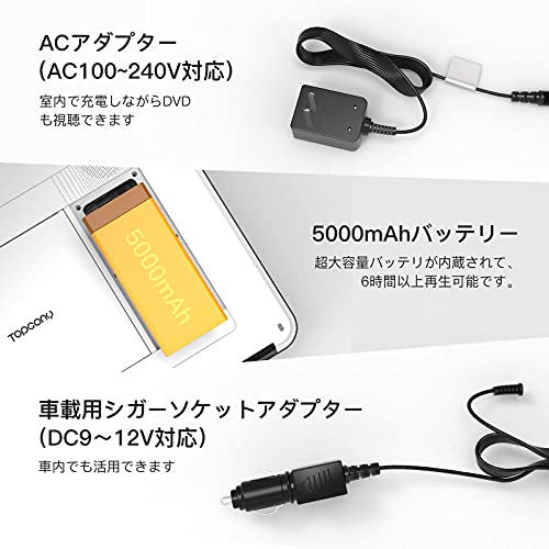 22年 ポータブルdvdプレーヤーのおすすめ人気ランキング17選 Mybest