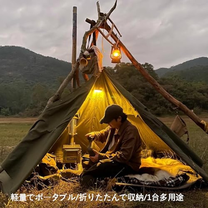 アウトドア用薪ストーブ 6