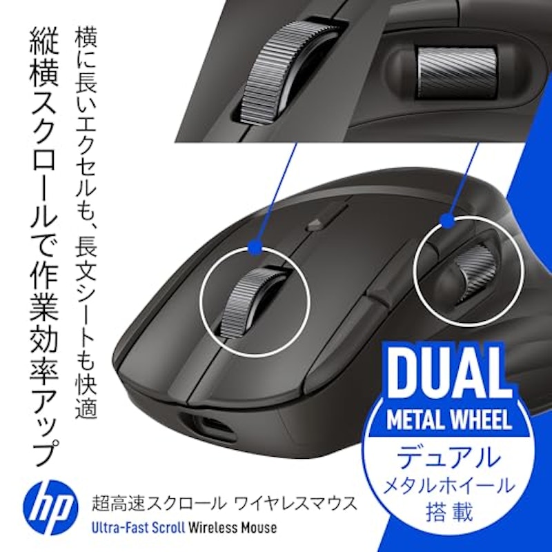 超高速スクロール ワイヤレス マウス 2