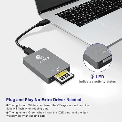 XQD/CFexpressタイプBカードリーダー 5