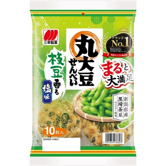 丸大豆せんべい枝豆香る塩味 1
