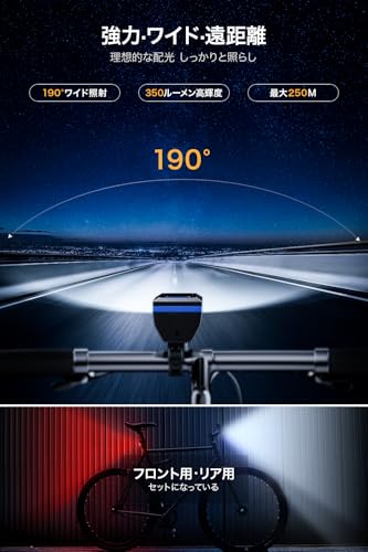 自転車ヘッドライト 2