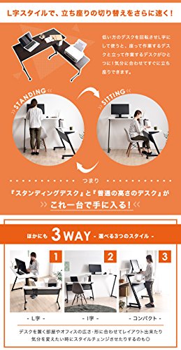 回転式スタンディングデスク 4