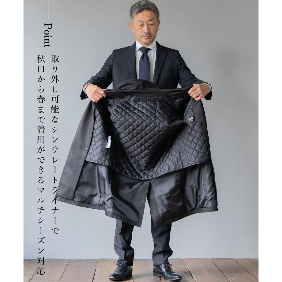 ステンカラー ビジネスコート 2