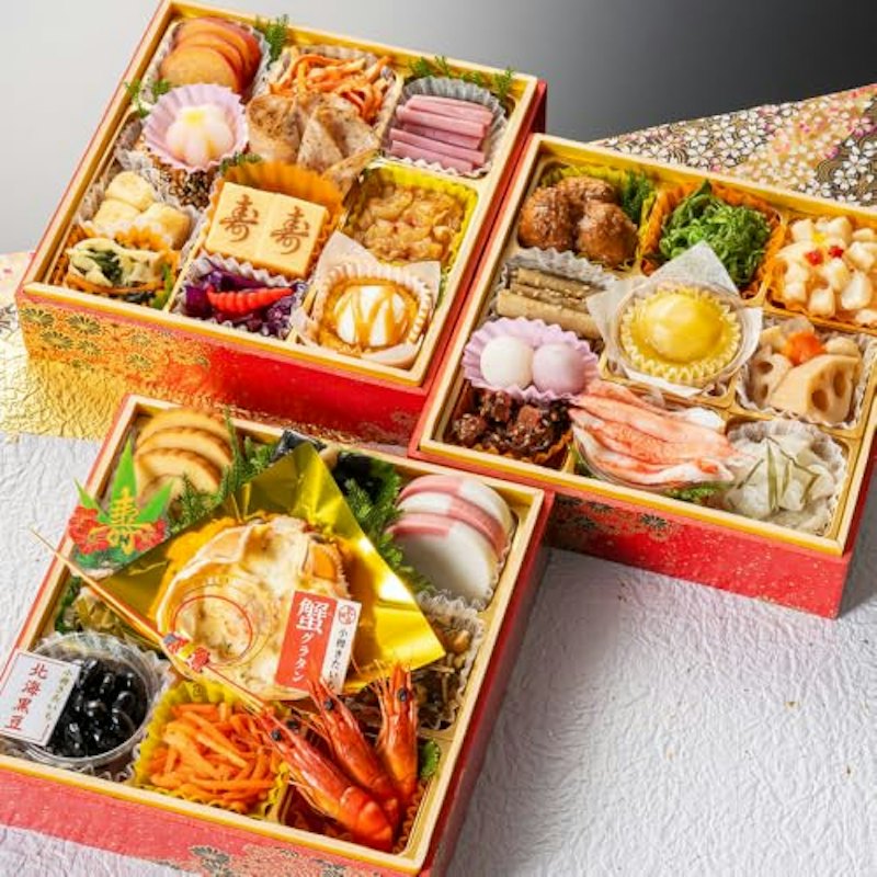 海鮮おせち 豪華 特大8寸三段重 1